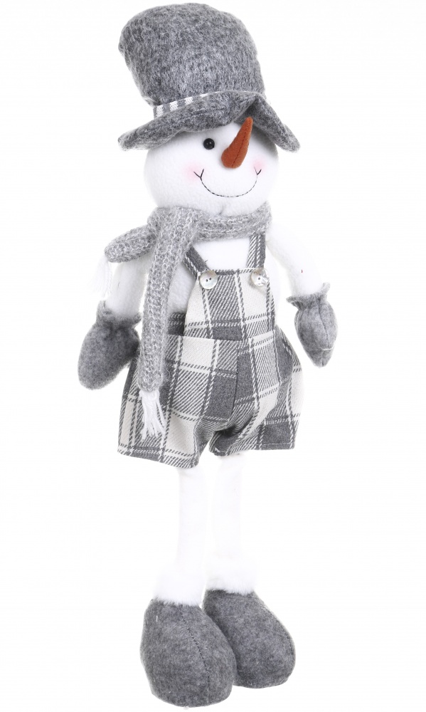 Декорація новорічна Сніговичок 25х77 см 2 асортименти AT218-22017AB