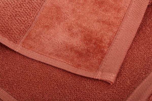 Рушник Валенсія 50x90 см кораловий Homeline 