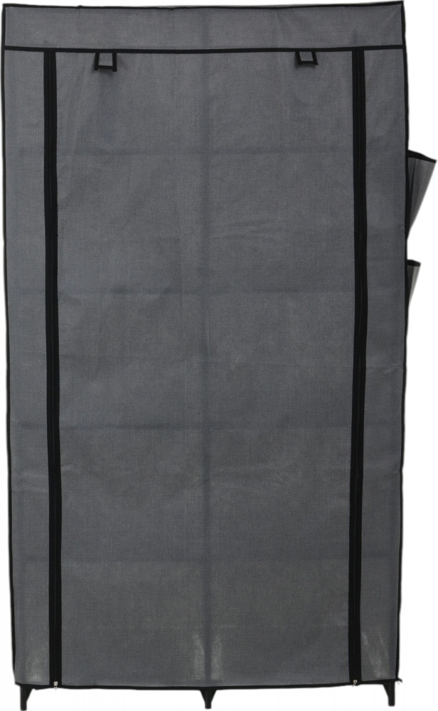 Тканевый шкаф Sensio TWINS 1560х870х460 мм серый с черным