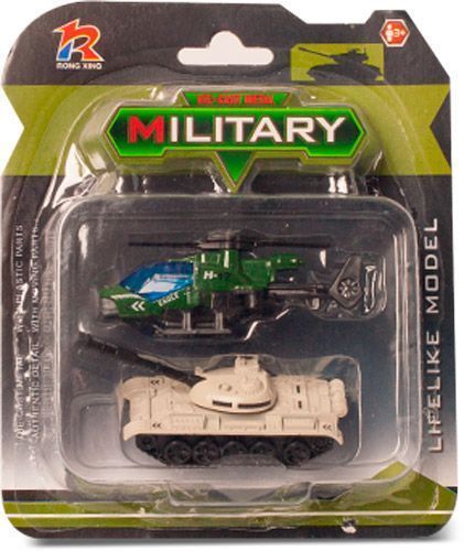 Машинка военная техника вертолет танк JM522-2C