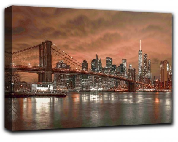 Репродукция AF New York 350-PanoC06 28x50 см RozenfeldArt 