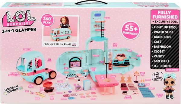Игровой набор L.O.L. Гламурный Кемпер с аксессуарами 562511