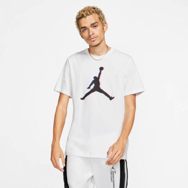 Футболка Nike M J JUMPMAN 23D CD5655-100 2XL білий