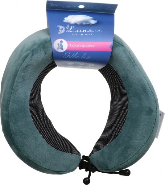 Подушка Зеленая 27x26 см Luna