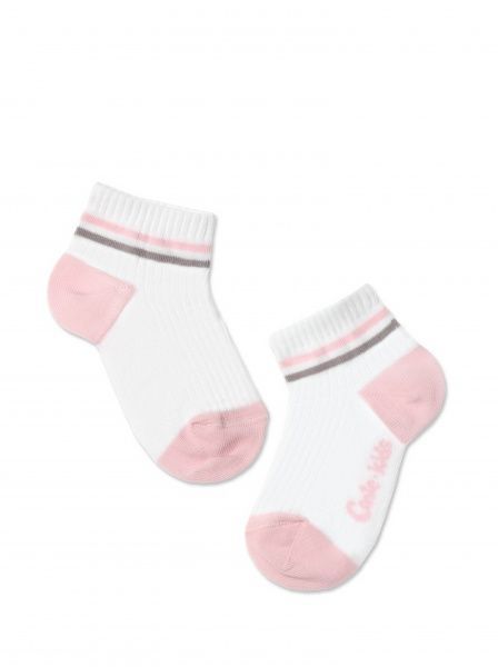 Носки детскиедля девочекдля мальчиков Conte-Kids Active (короткие) 7С-97СП 503 р.14 белый 