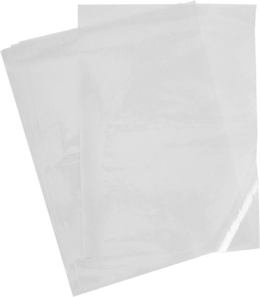 Пленка для обертывания книг клейкая прозрачная 38х27 см ZiBi