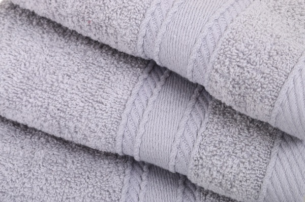 Рушник махровий МХ Б593 45x80 см сірий Yanatex 