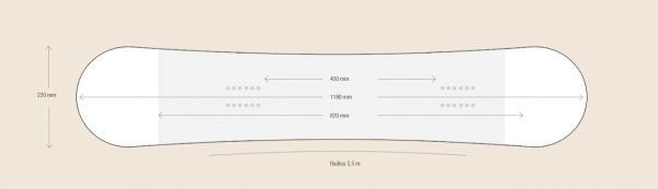 Сноуборд Firefly Explicit 118 см