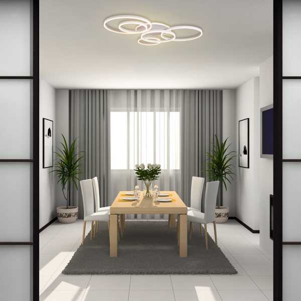 Світильник світлодіодний LightMaster CE2140 GALAXY круг з пультом 185 Вт білий 3000-6500 К