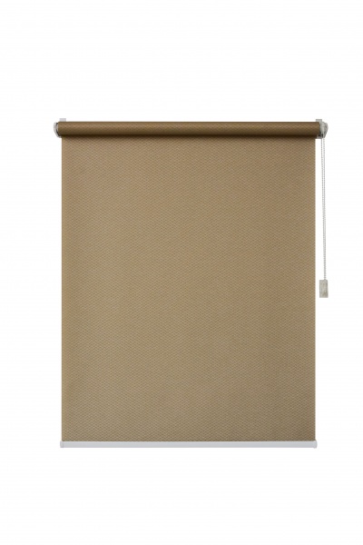 Ролета мини Gardinia Риббед 54x170 см коричневая 