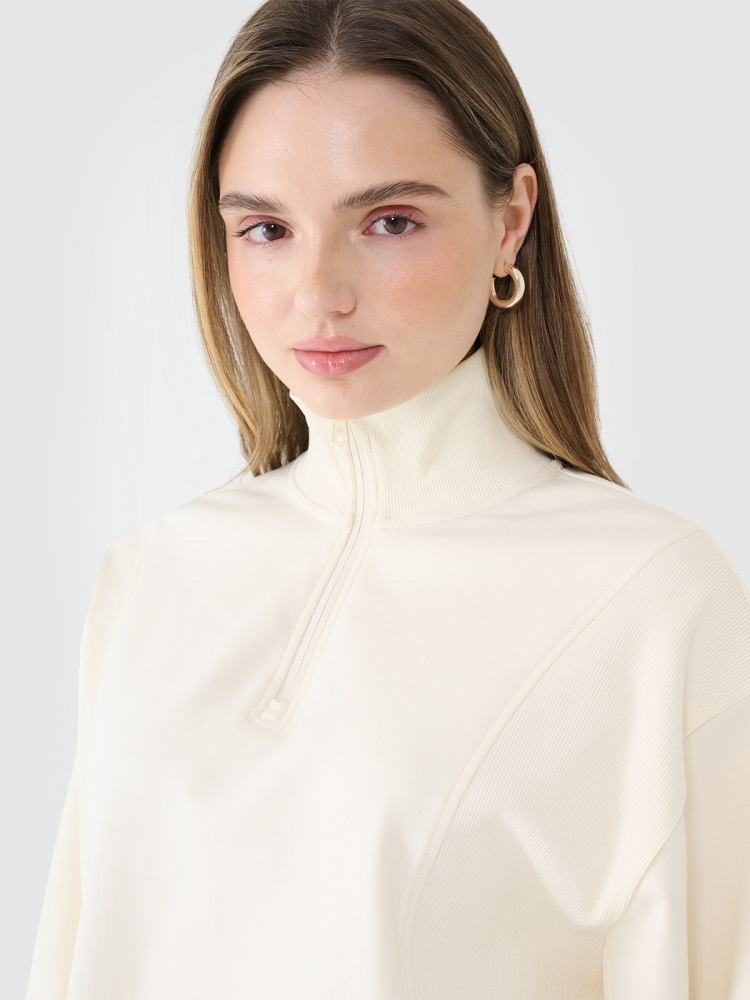 Світшот 4F SWEATSHIRT F1545 4FWSS25TSWSF1545-11S р.XL бежевий