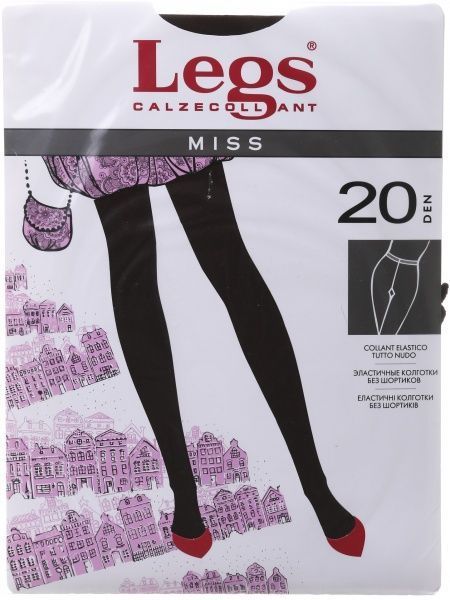 Колготки женские Legs 110 MISS 20 den capucchino р. 1 / 2 шоколадный 