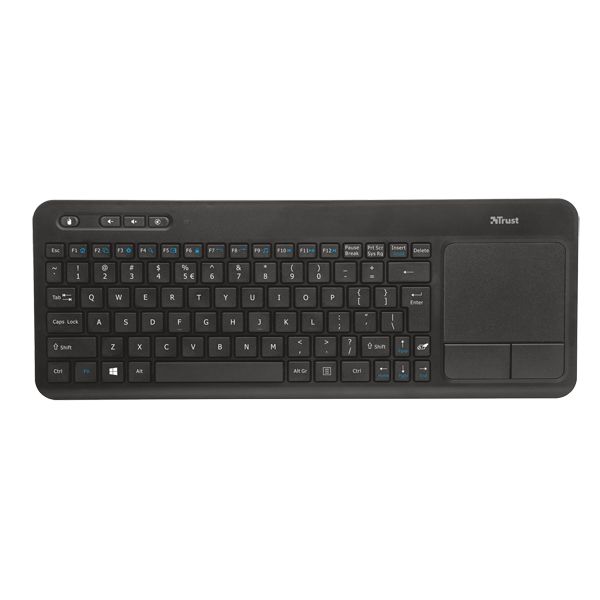 Клавиатура Trust Veza wireless touchpad ukr