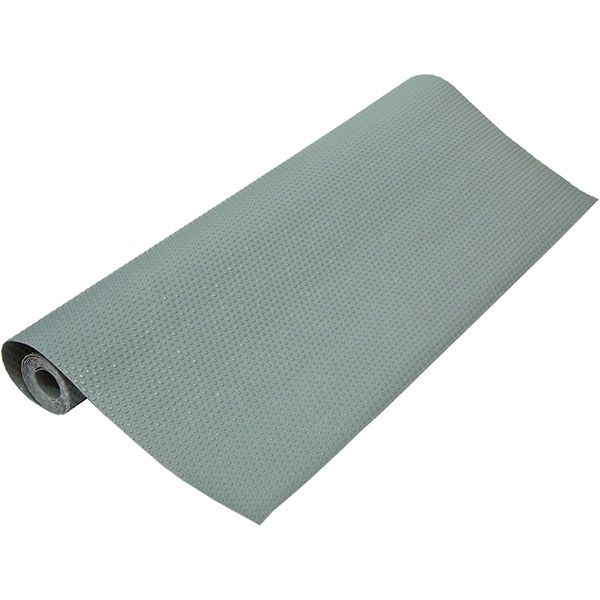 Коврик для кухонных ящиков серый 150x50 см