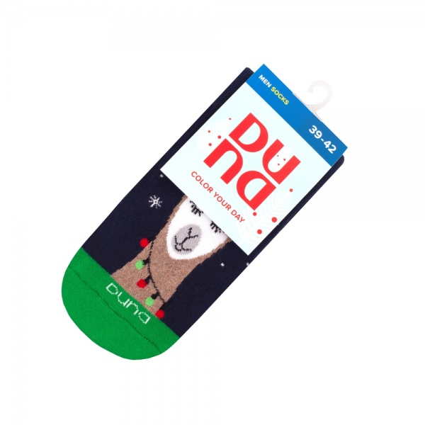 Шкарпетки чоловічі Duna махра 2149 р. 27-29 синій 1 пар 