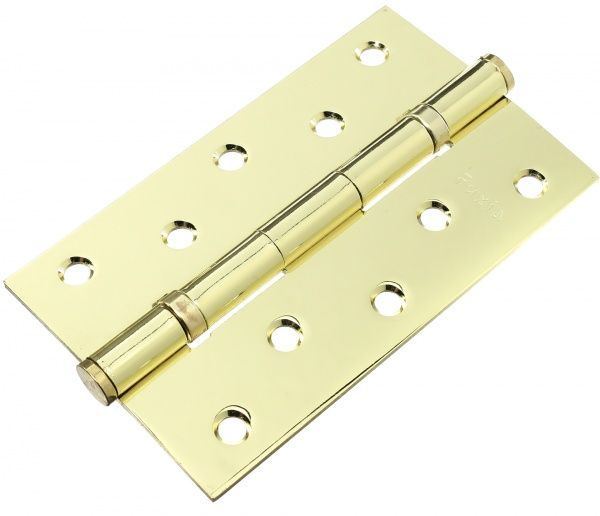 Петля універсальна Fuxia 125x31x3 мм полірована латунь 2 шт