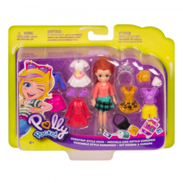 Игровой набор Polly Pocket Маленькая модница в путешествии в ассортименте GFT92