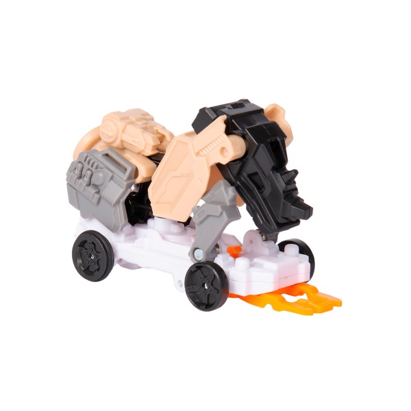 Машинка-трансформер Screechers Wild S4 L0 Лайтнінг Райно 1:32 EU685005