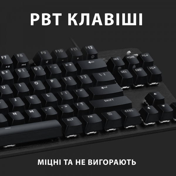 Клавіатура Logitech G413 TKL SE Corded Mechanical Gaming (L920-010446) black 