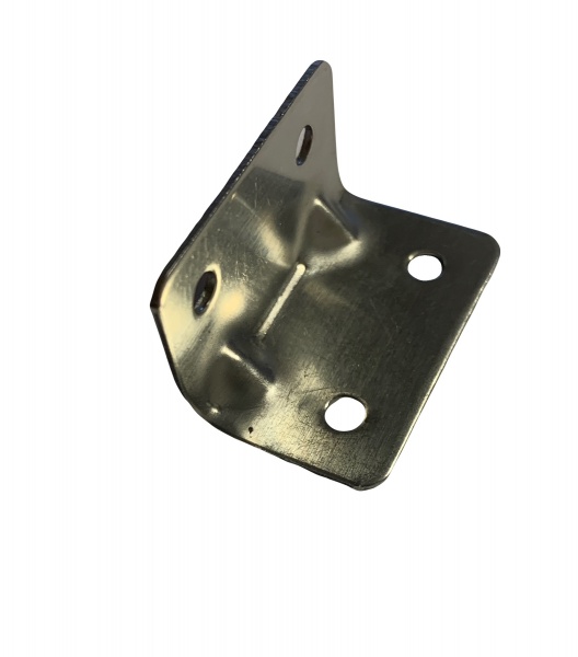 Кутник монтажний металевий B&G рівносторонній 20x20x35 мм 1 мм