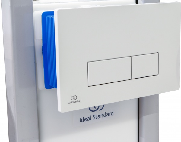 Комплект инсталляции Ideal Standard ProSys ECO Frame узкая клавиша OLEAS M2 белая E2332AC