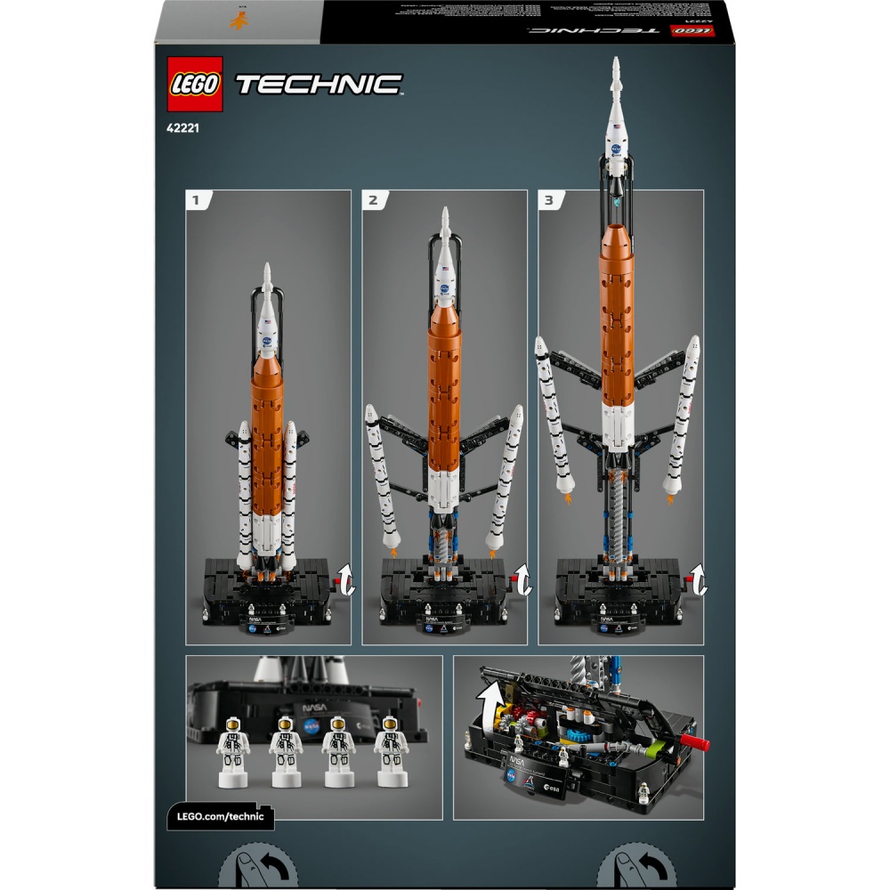 Конструктор LEGO Technic Ракета с системой космического запуска NASA Artemis 42221