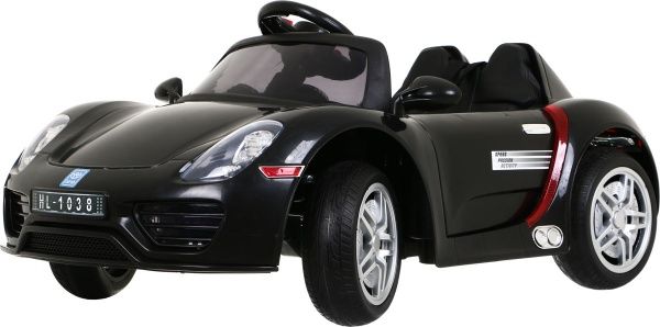 Электромобиль Bambi Porsche Spyder M 2765 EBLR-2 Black ODC59403