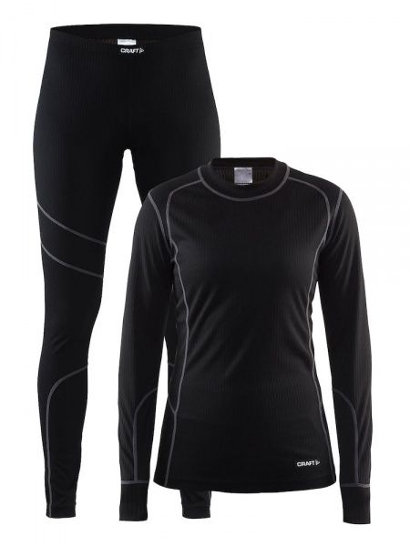 Термобілизна Craft Baselayer Set Woman 1905331-999985 S чорний