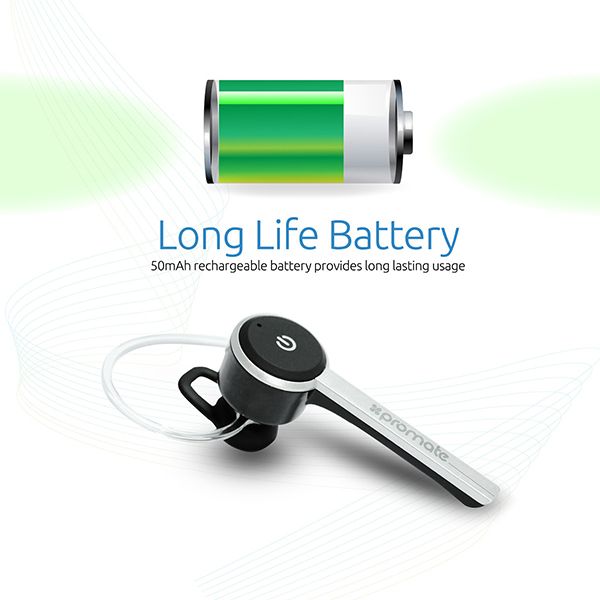 Bluetooth-гарнітура Promate Ace Black