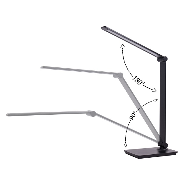 Настольная лампа Altalusse Infinity USB LED 7 Вт черный 