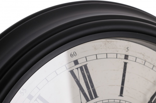 Часы настенные Locker (XYX 319557) 30x30x5 см черный