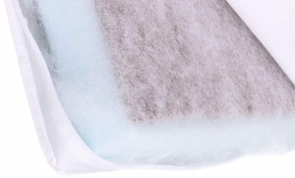 Матрац дитячий Сонечко жакард овальний (з трьох частин) No Name 60х120 см