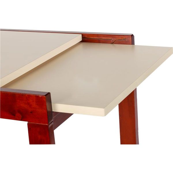 Стіл кухонний розсувний Trembita СК №5 130(260)х79.5х76 см черешня-ваніль