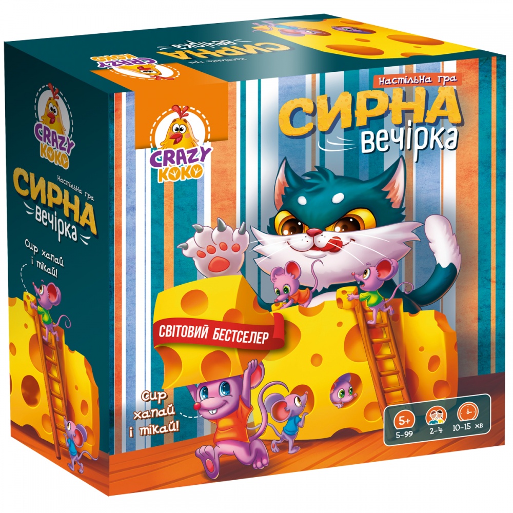 Гра настільна Vladi Toys Сирна вечірка VT8055-38