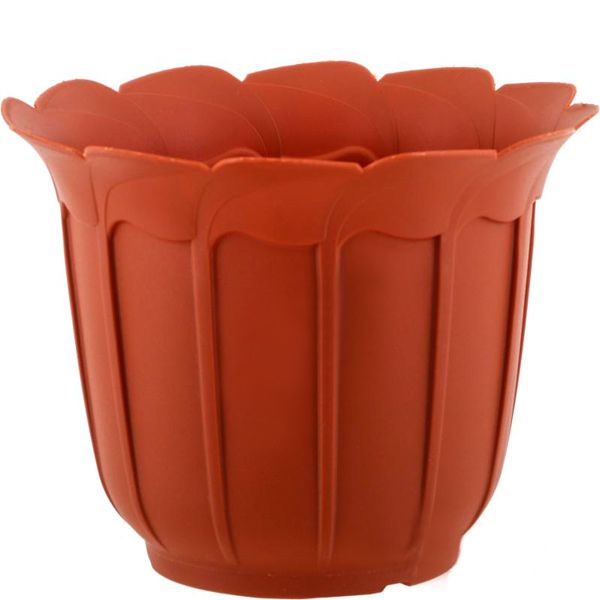 Горшок цветочный Lamela Лаура 28x21 см терракотовый 