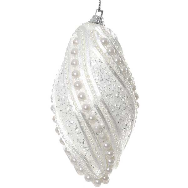 Игрушка новогодняя Свадебная SDC74360W 60 мм