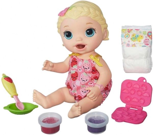 Кукла Hasbro Малышка Лили со снеками C2697