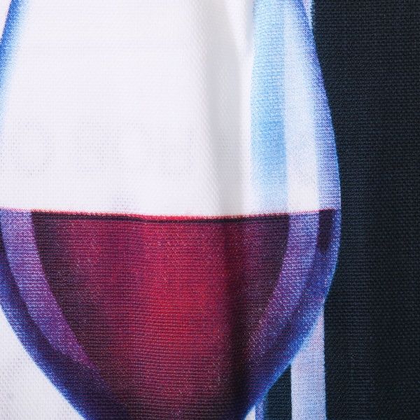 Набір рушників кухонних Пармезан + Червоне вино 2 шт. 40x60 см Homeline білий із малюнком 