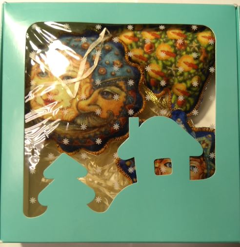 Набор подвесок Солнце-месяц, елка и ярило 3 шт. 15 см