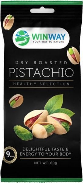 Фісташки WinWay смажені солоні 60 г