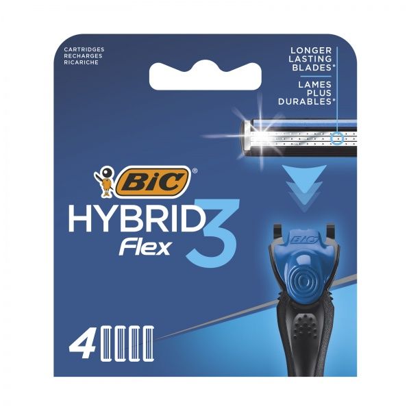 Змінний картридж BIC Flex Hybrid 3 4 шт.