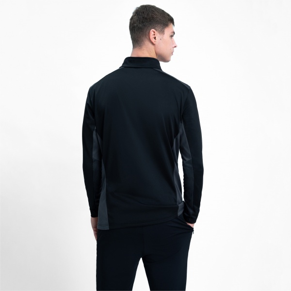 Джемпер Puma FCSD Pro 1 4 Zip TRG Top 76411102 р. L черный