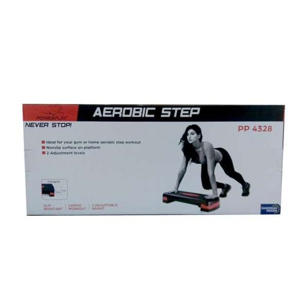 Степ-платформа PowerPlay 4328 black/red 