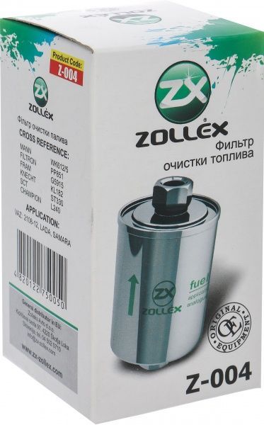 Фільтр паливний Zollex Z-004 