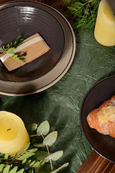 Тарілка обідня Spiral 26 см капучино (I3070S/G142) Cesiro