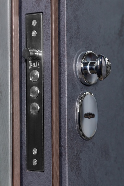 Дверь входная Булат Термо House-703 антрацит 2050x950 мм левая