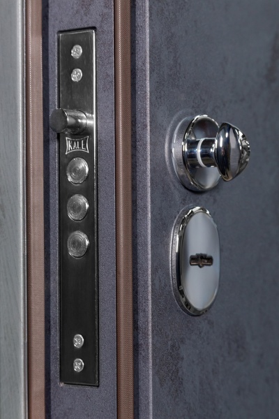 Дверь входная Булат Термо House - 705 стеклопакет антрацит 2050x950 мм левая