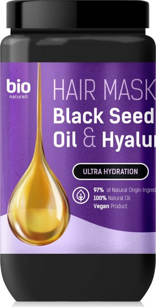 Маска для волос BION Увлажнение и восстановление Black Seed Oil & Hyaluronic Acid 946 мл