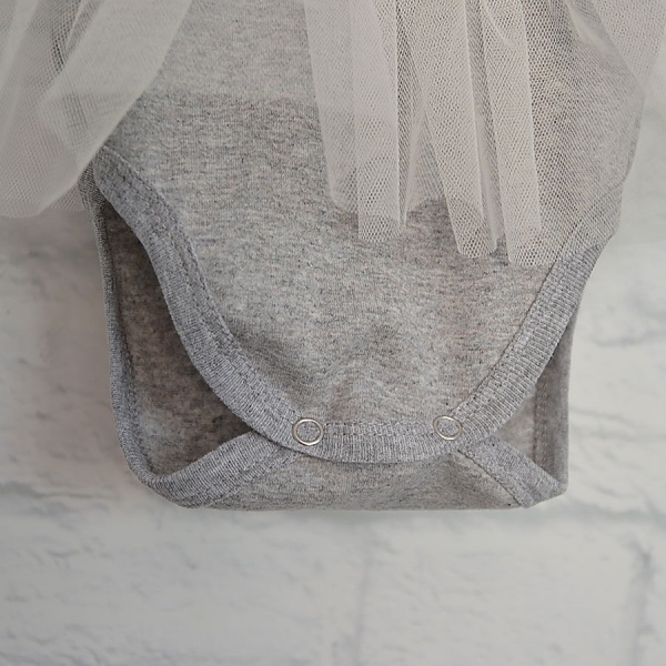 Боди для девочки Blanka р.92 серый 110196 