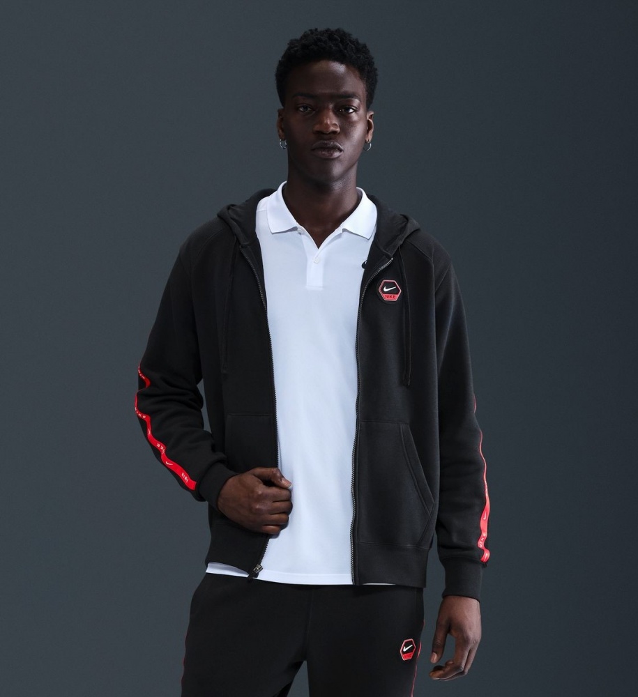 Джемпер Nike M NSW CS HOODY FLC BB IH4285-010 р.S чорний